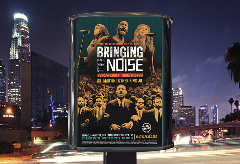 Bringing the Noise for Martin Luther King Jr